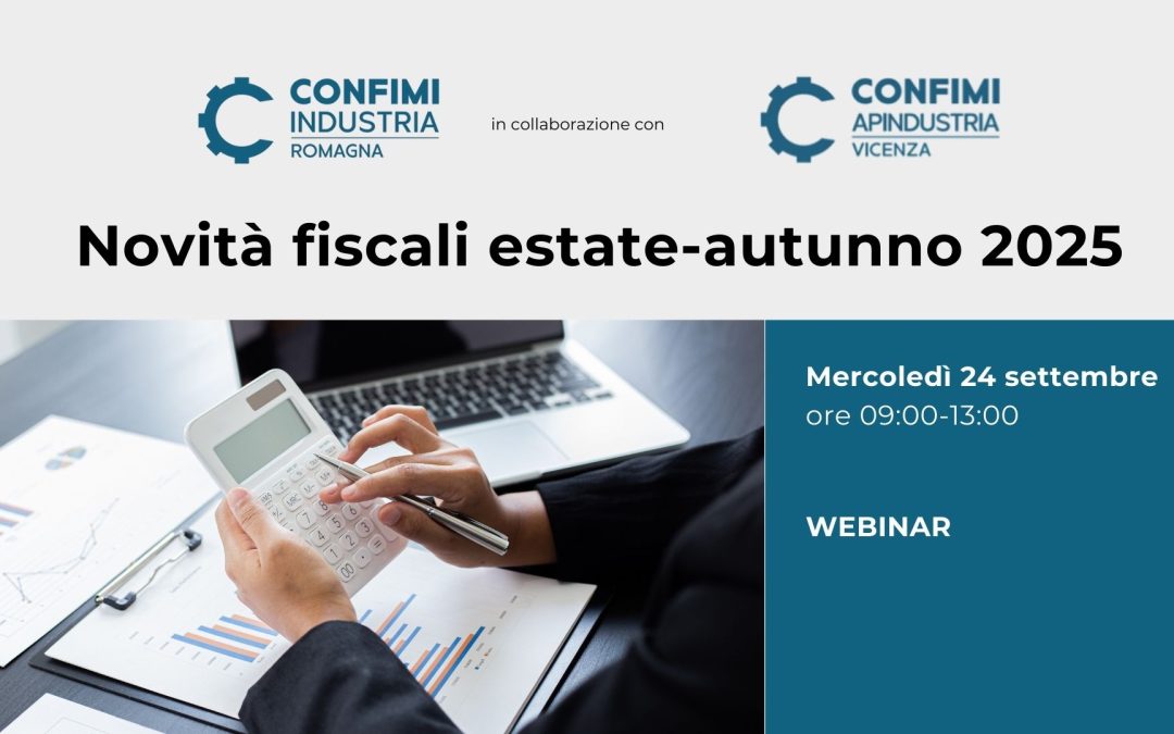 Novità fiscali estate-autunno 2025