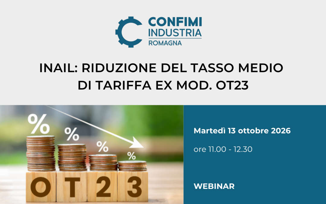 OT23: QUALI OPPORTUNITA’ PER LE IMPRESE